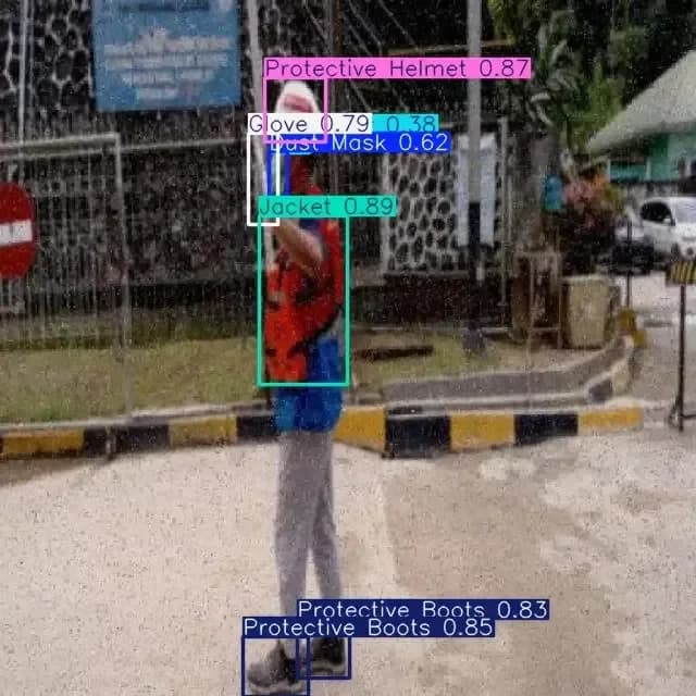 Detección de equipo de protección personal con visión artificial